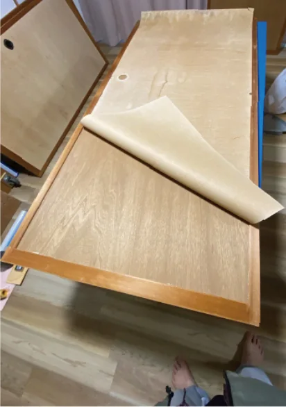 破れや色褪せをリフレッシュの施工前