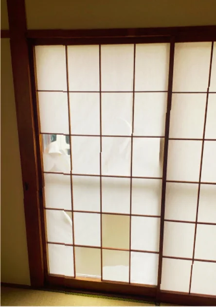 DIYだと意外と難しい障子の張り替えの施工前